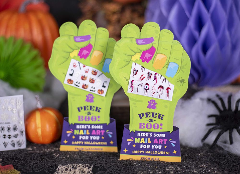 printable halloween classroom gift for girls